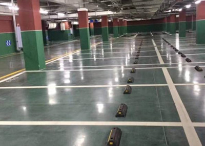 通州地下车库停车场地坪